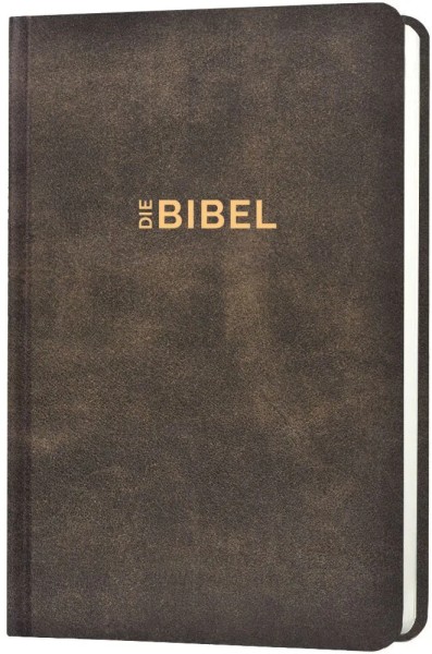 Schlachter 2000 Taschenausgabe mit Parallelstellen - Hardcover, Antikleder-Optik